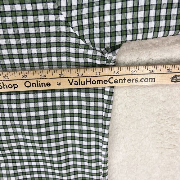 Brooks‎ Brother Shirt Mens XL Green Check Button Long Sleeve Non Iron Cotton - Picture 4 of 7